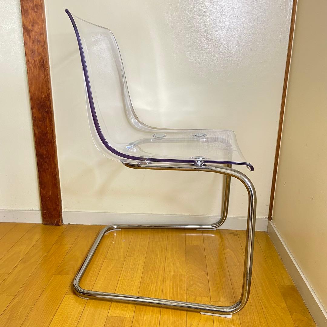 IKEA TOBIAS トービアス アクリルチェア