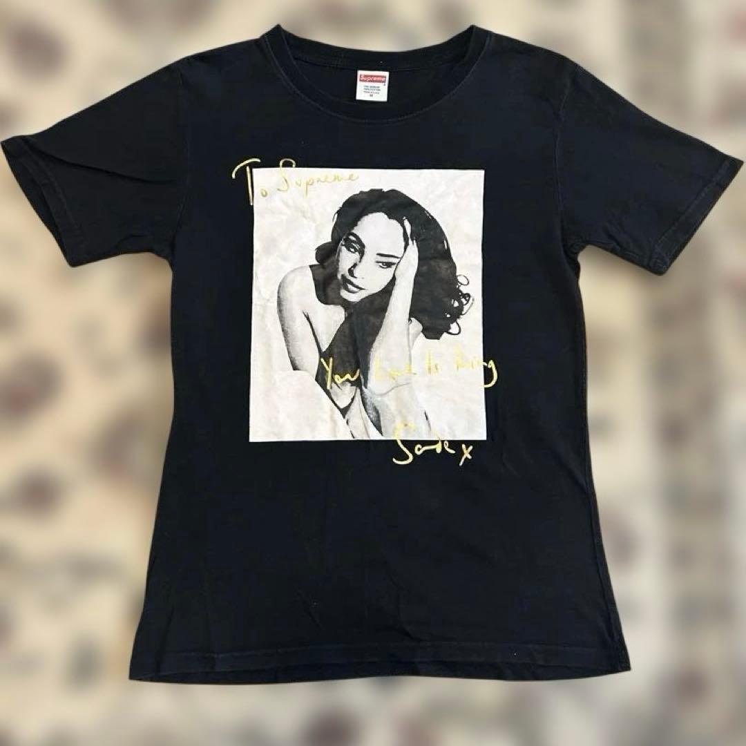 希少 17ss Supreme SADE Tシャツ USA製 Mサイズ