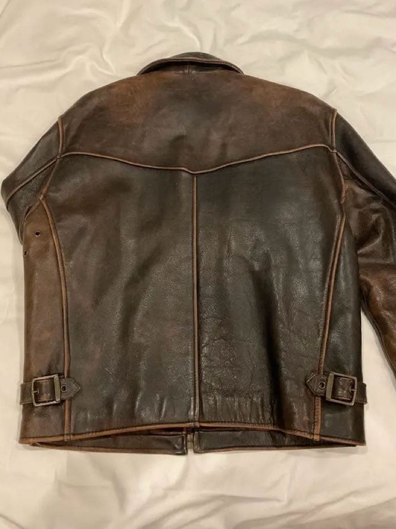 つ*し様 ヴィンテージ ハーレーダビッドソン レザー ライダースジャケット M