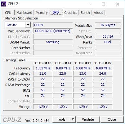 シリコンパワー ノートPC用メモリ DDR4-3200 CL22 16GB×1枚