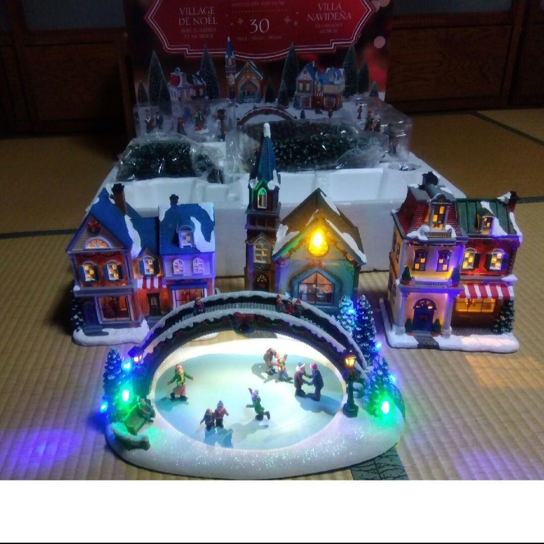 コストコ　クリスマス　ビレッジ　30ピース