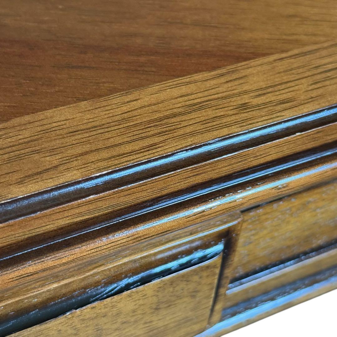 HR760 maruni 地中海ロイヤル　ローテーブル　引き出し付き