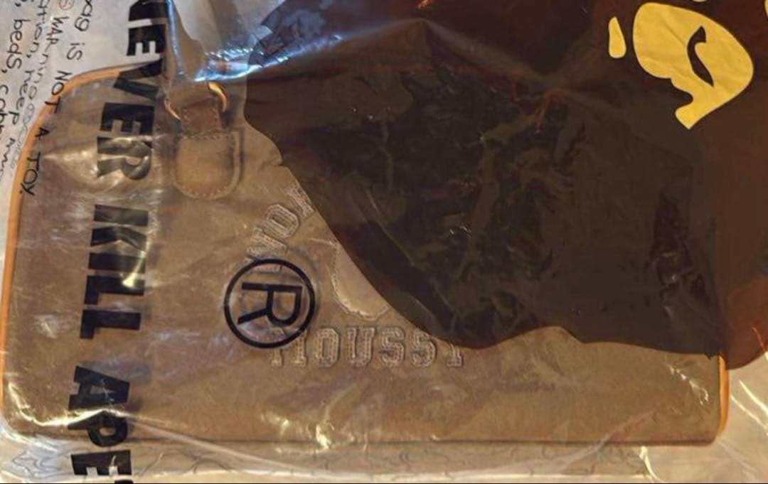 BAPE × MOUSSY Boston Bag