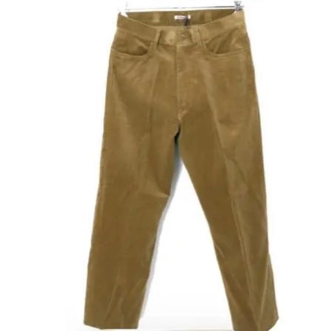 AURALEE コーデュロイパンツ　ベージュ　サイズ4
