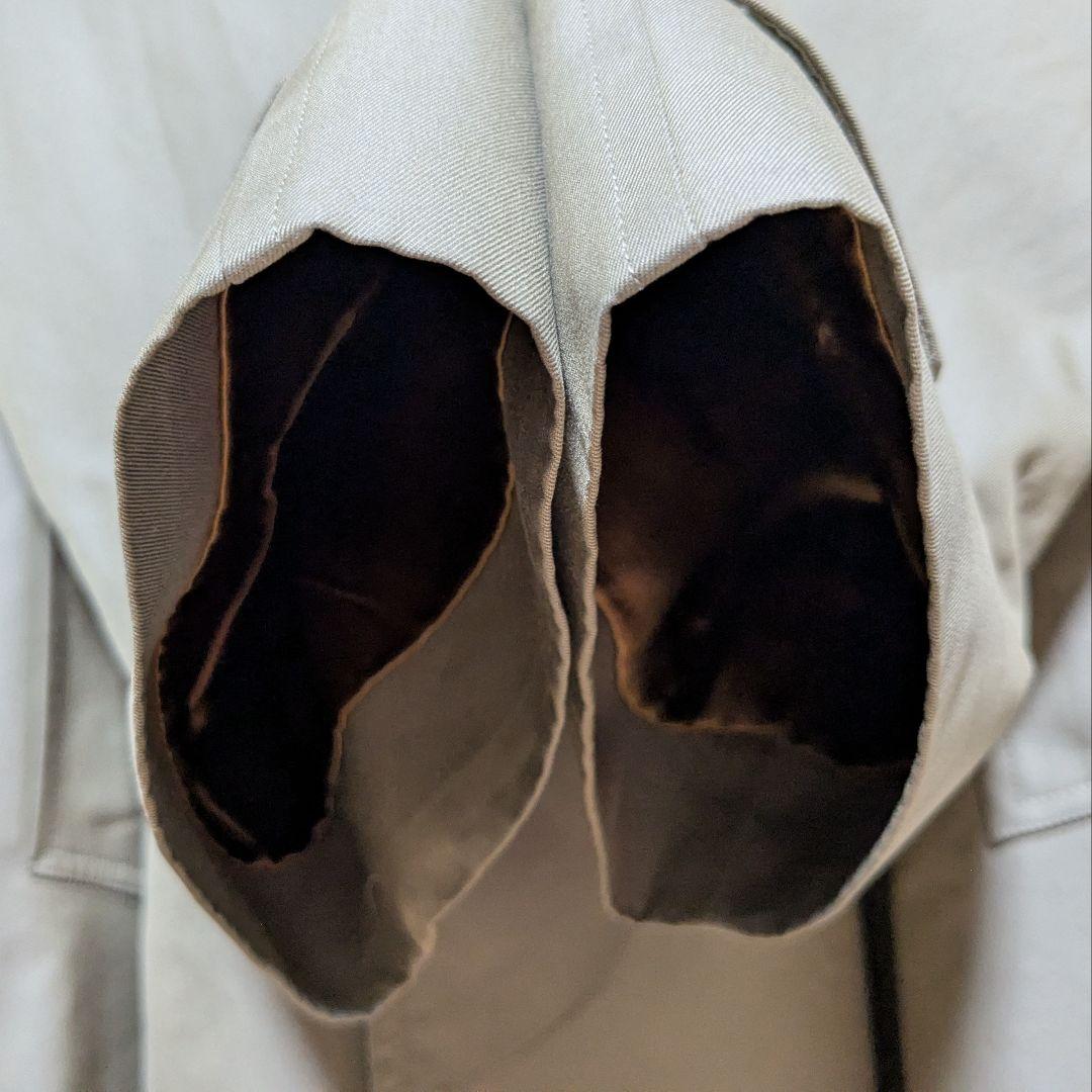 美品 英国製 90s バーバリー ステンカラーコート メンズ 玉虫 C94C