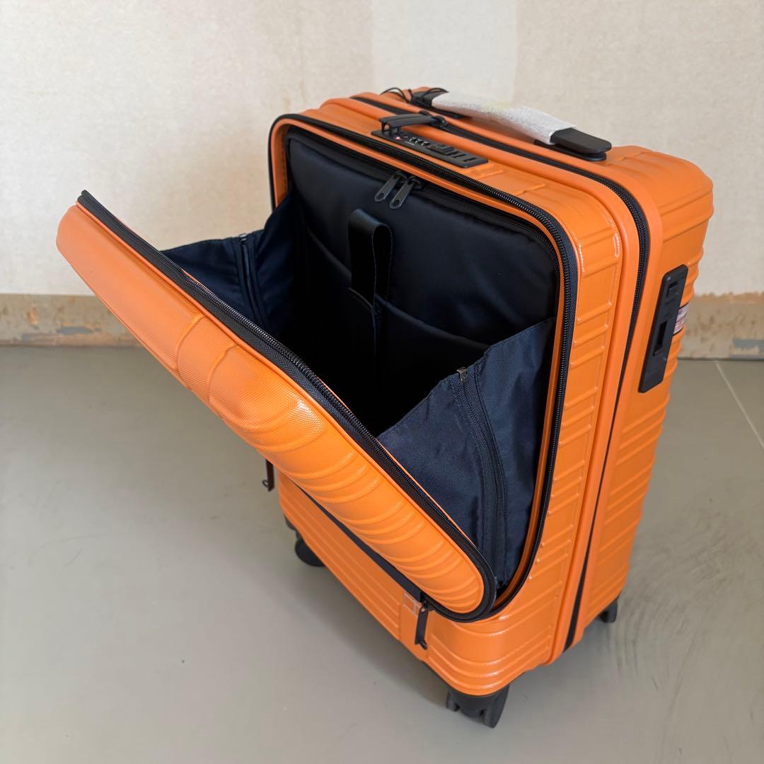 東急ハンズ hands+ スーツ キャリー ケース 35L オレンジ