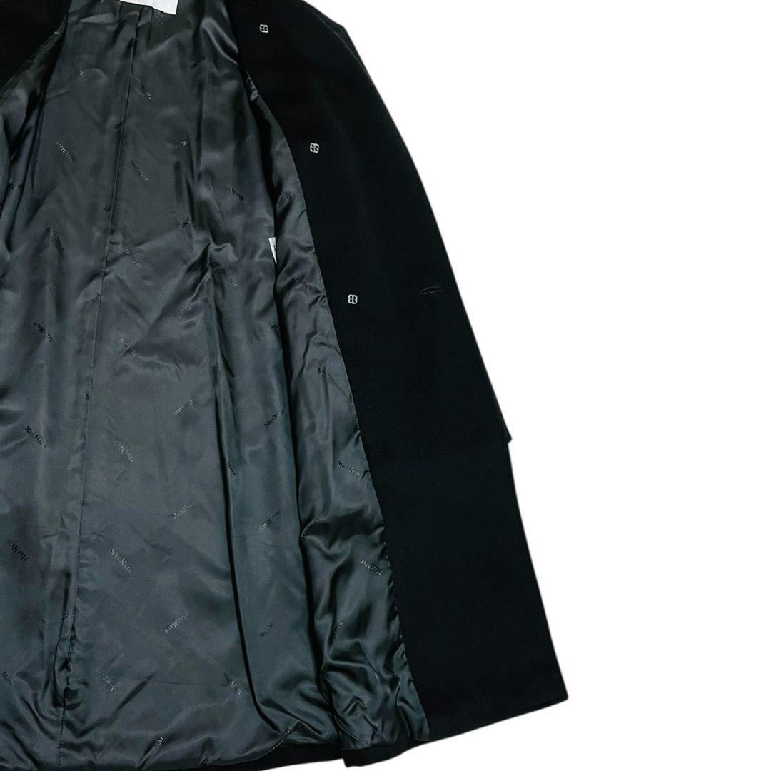 マックスマーラ 白タグ　コート ダブルブレスト ロングコート　カシミヤ