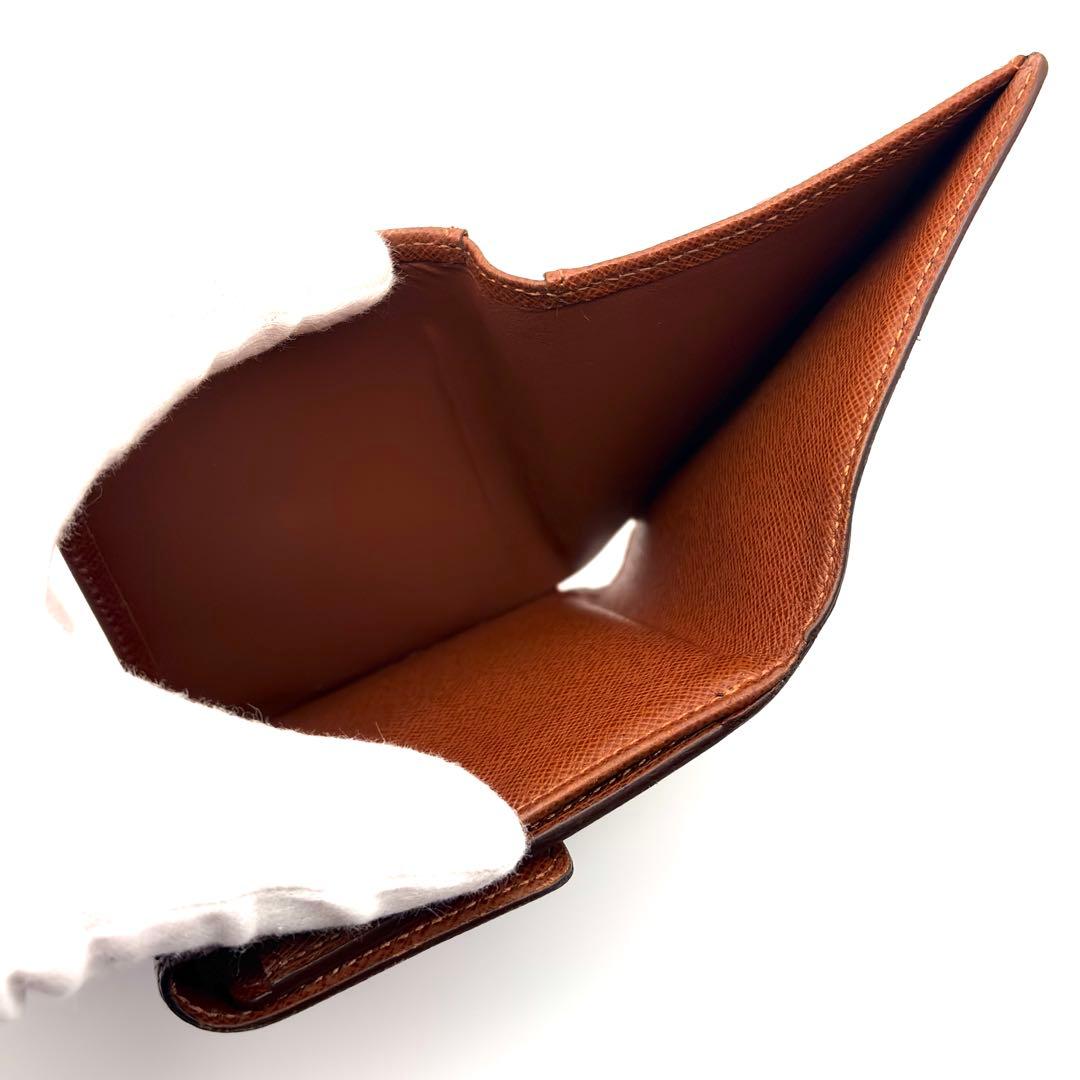 【特美品】ルイヴィトン ポルトモネ ビエ カルトクレディ モノグラム 三つ折り