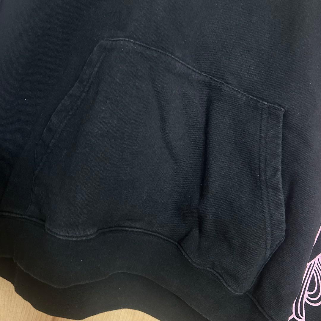 クロムハーツ マッティボーイ ピンク フローラルクロス パーカー