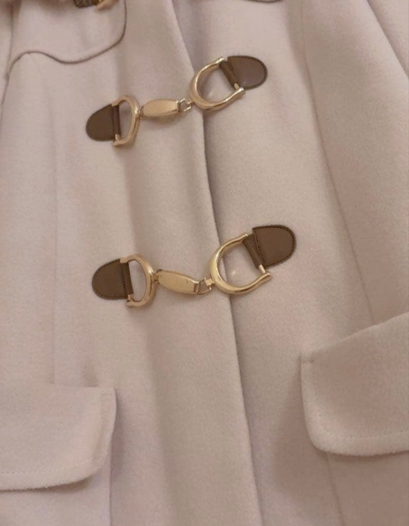 【未使用】最終値下げ⭐︎ダッフルコート アイボリー　サイズ36