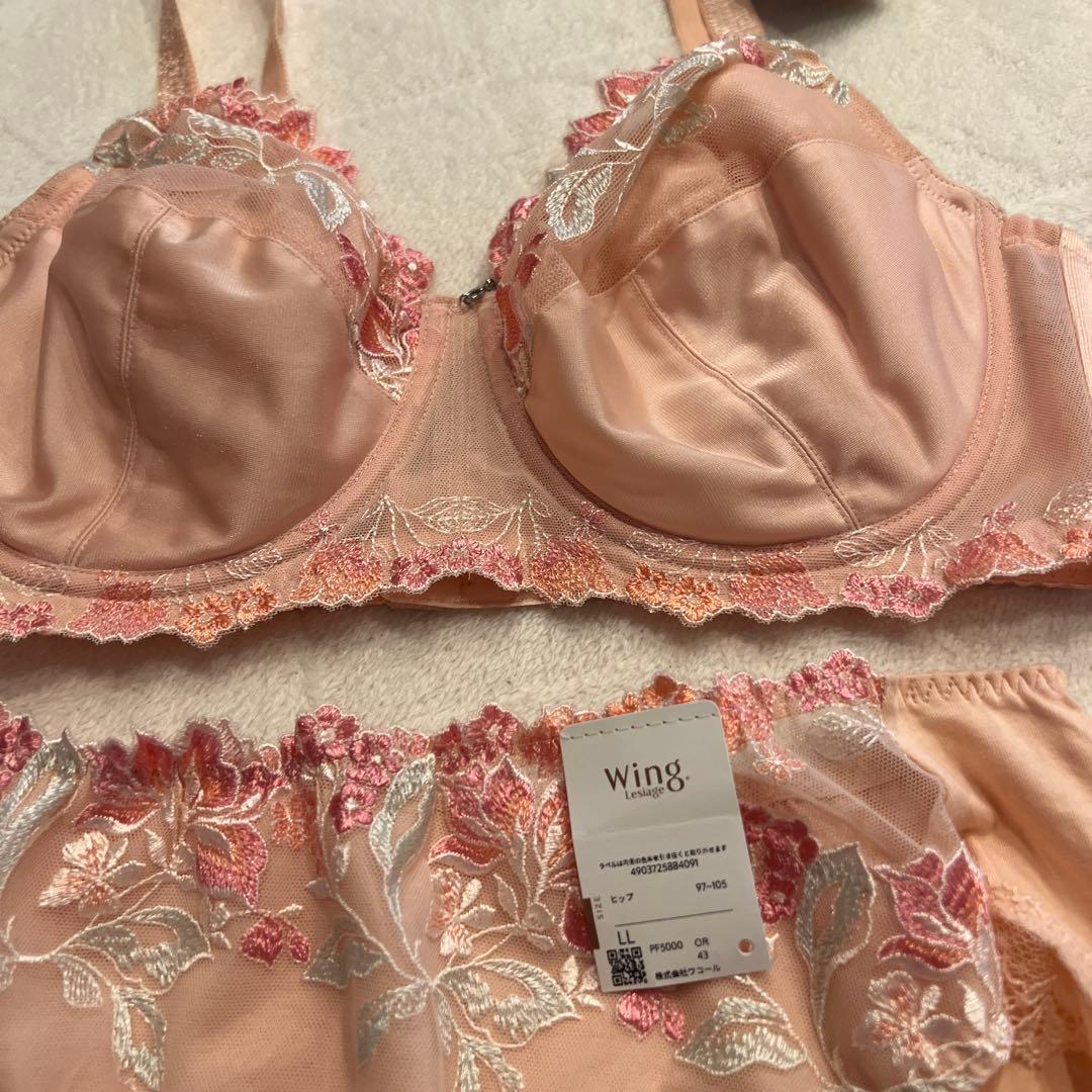追加専用　WACOAL E80 LL Wing ブラジャーショーツセット ピンク