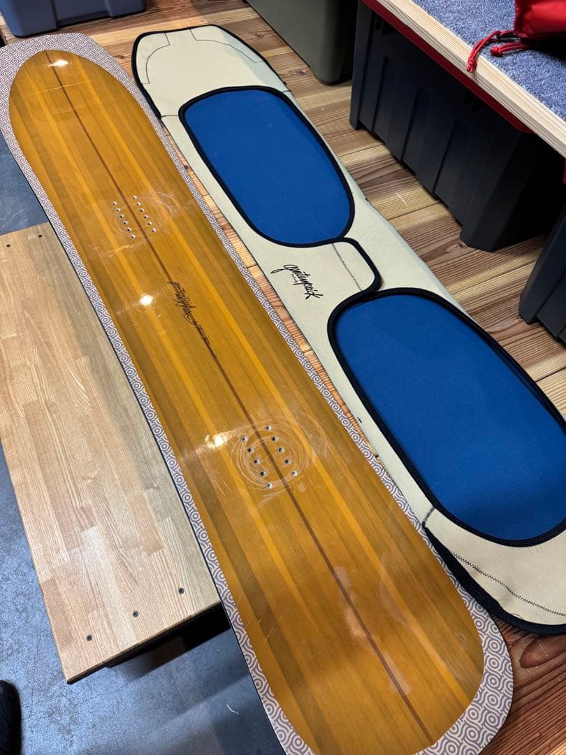 スノーボード gentemstick xy157