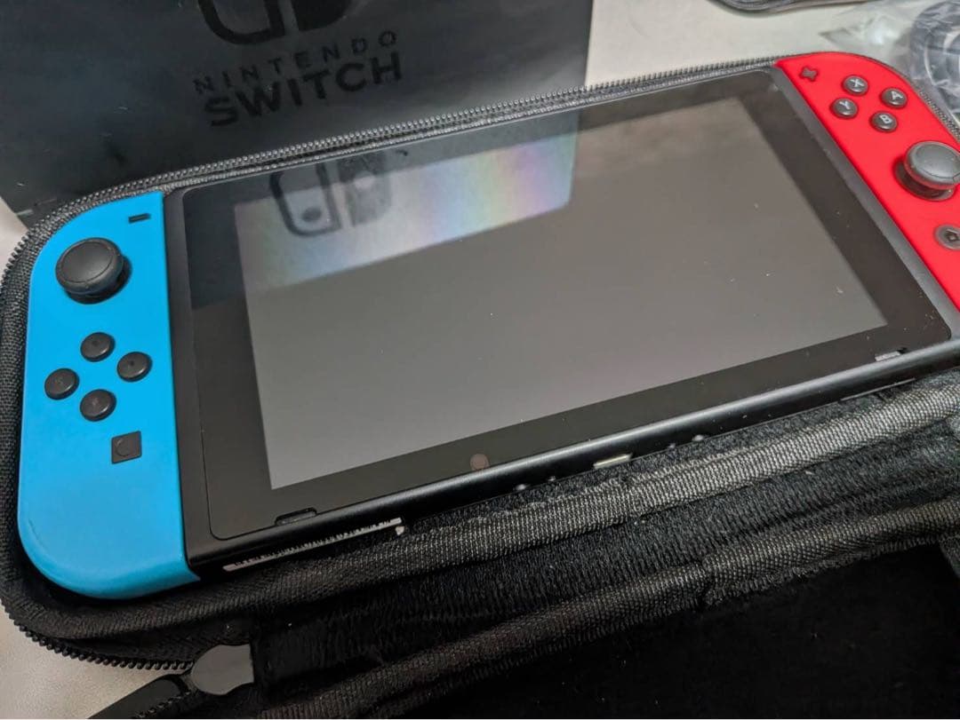 Nintendo Switch 本体 ネオンブルー/ネオンレッド（箱なし）