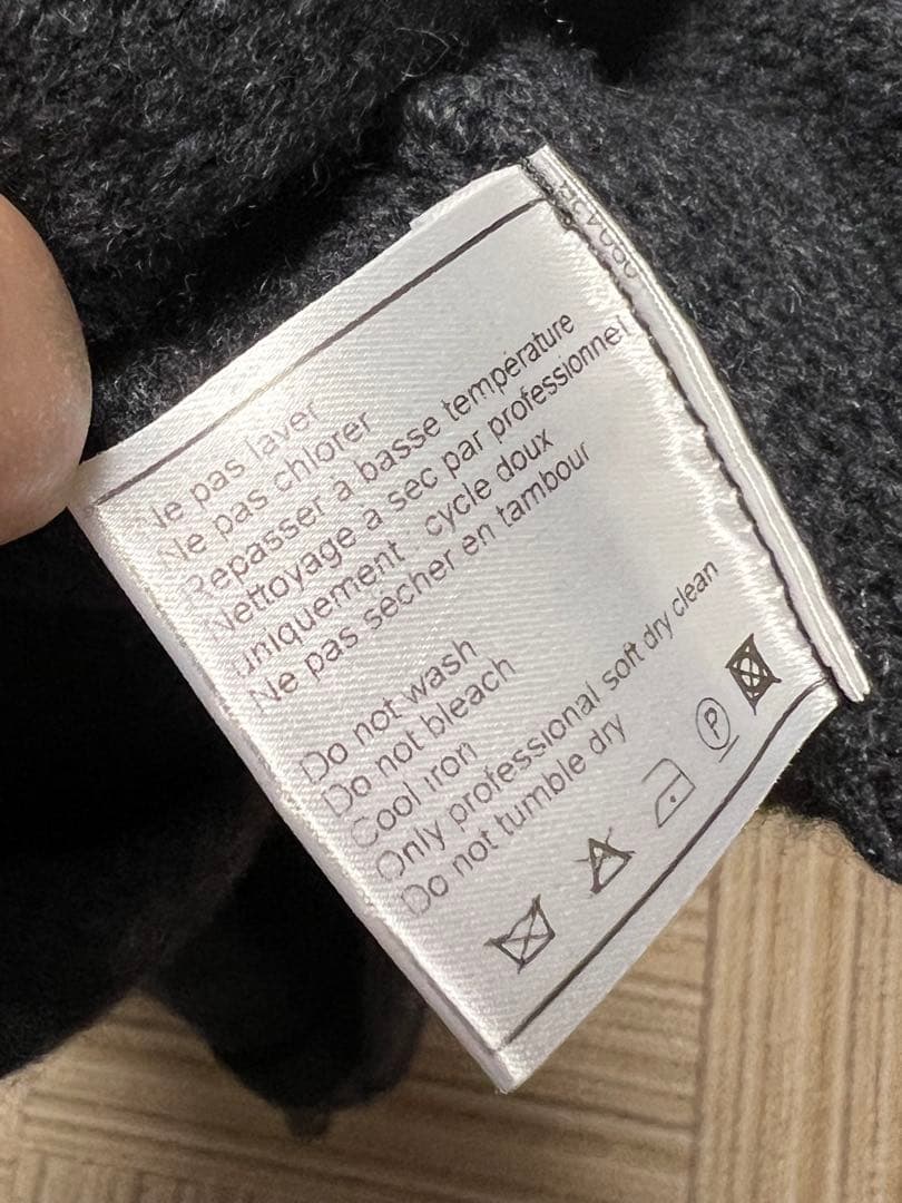 from japanさま◾️CHANEL シャネル 36 ウールシルクカシミヤ ニ