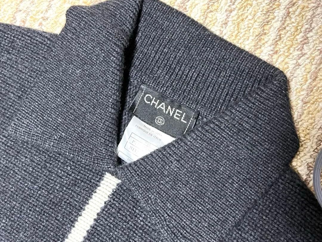 from japanさま◾️CHANEL シャネル 36 ウールシルクカシミヤ ニ