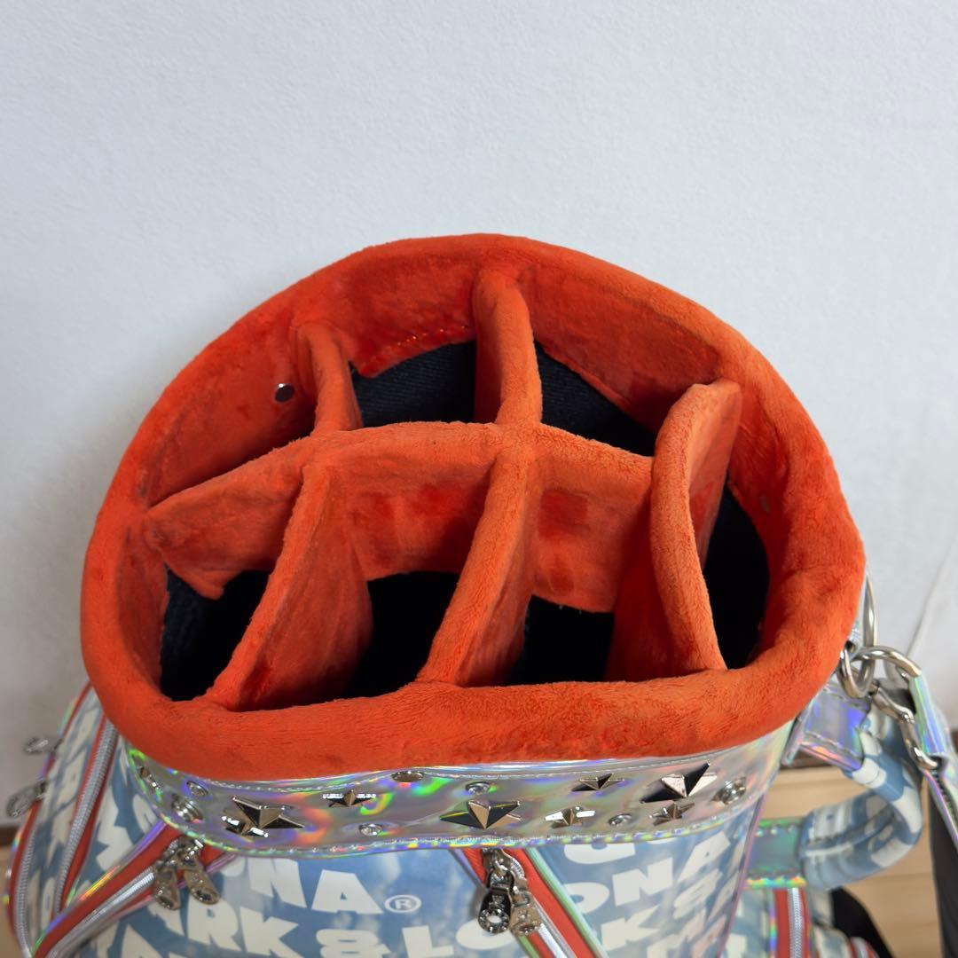 【完売品】マークアンドロナ キャディバッグ 9型 メンズ レディース ホワイト