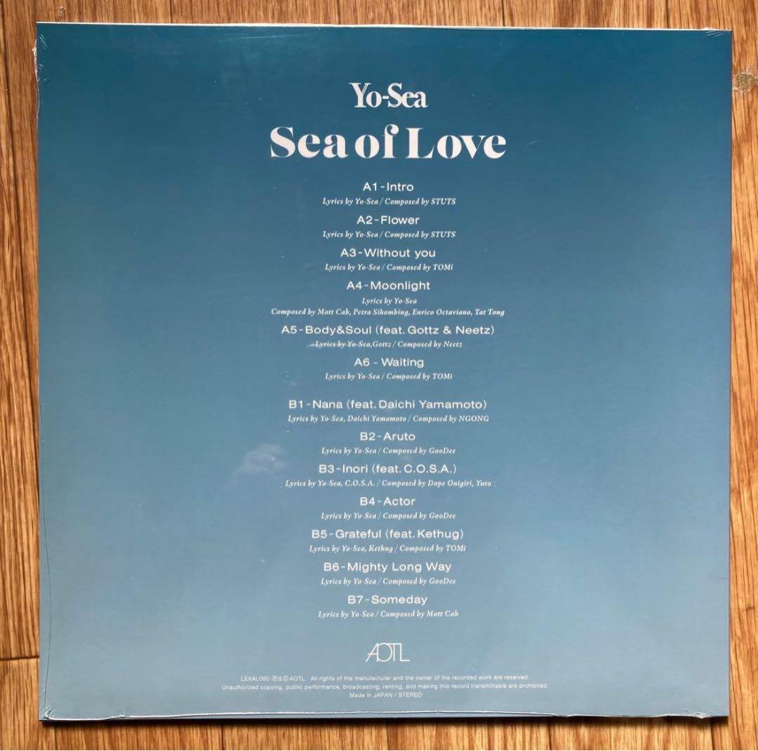 新品未開封品 Yo-Sea \"Sea of Love\"12inch レコード