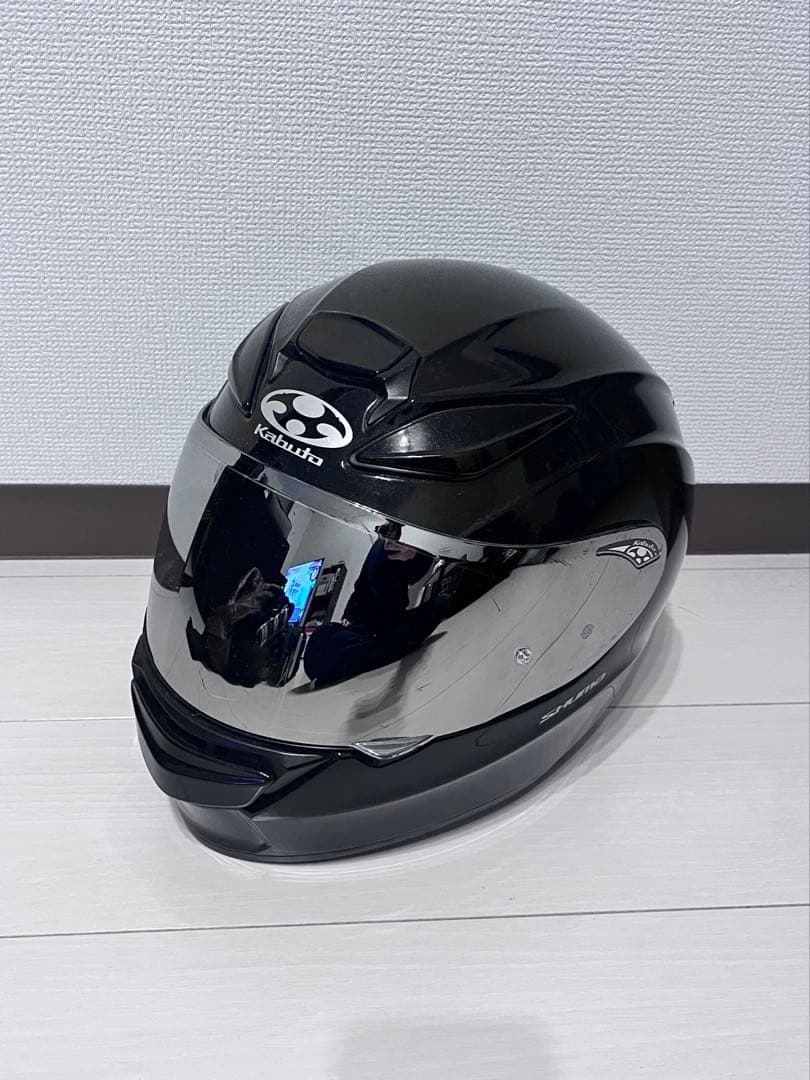 OGK カブト シューマ Mサイズ ミラーシールド付