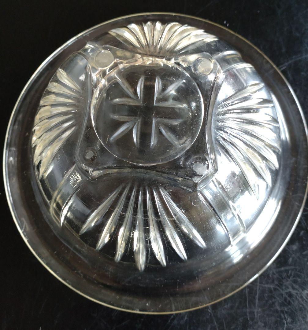 【再お値下げ】ビンテージ ガラス製ミキシングボール、サラダボール２点セット