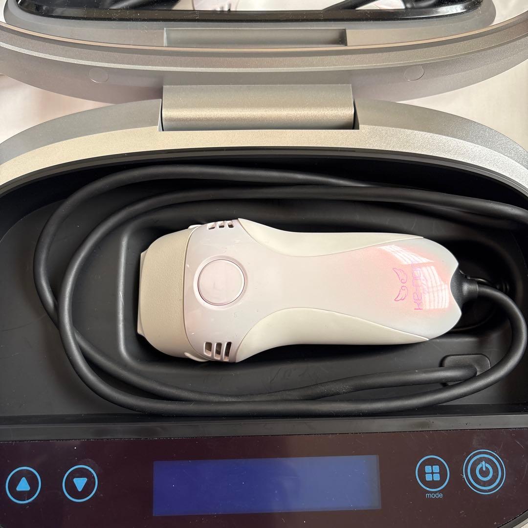ケノン Ver7.2 本体＋カートリッジ3点 眉毛脱毛器付き