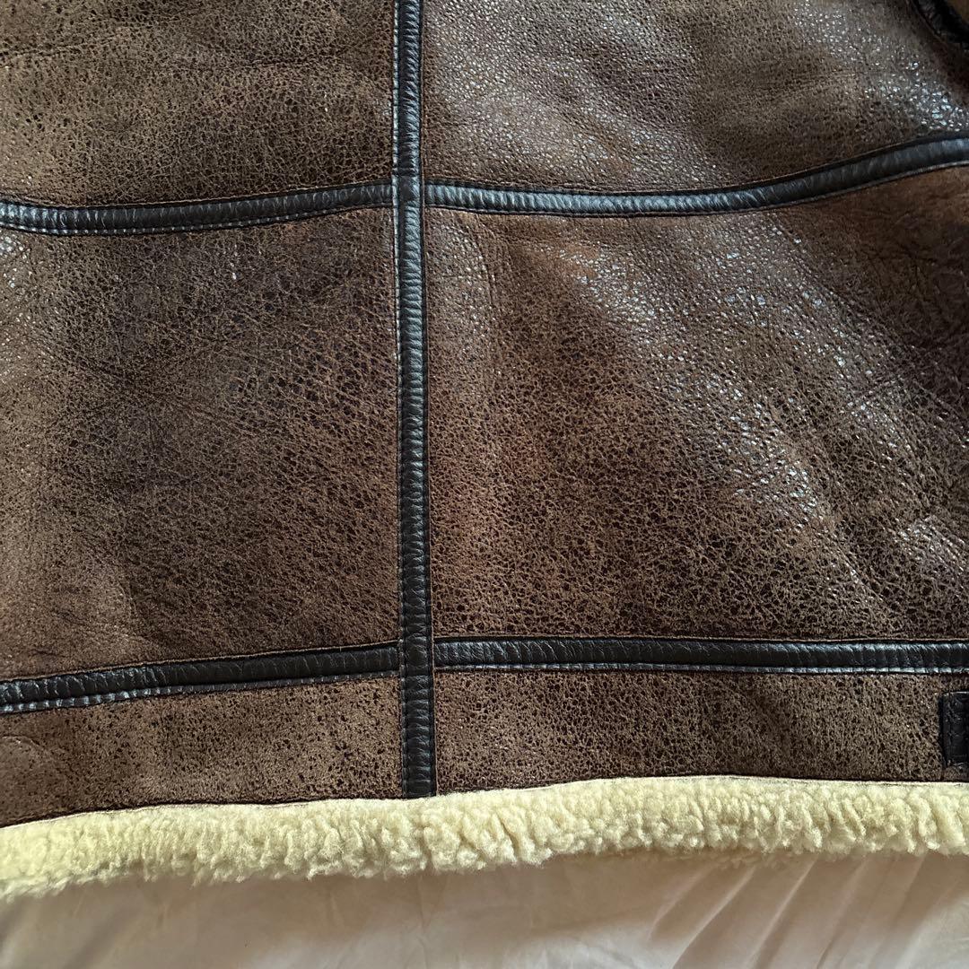 【90s】B-3 ムートン フライトジャケット ボンバージャケット 本革
