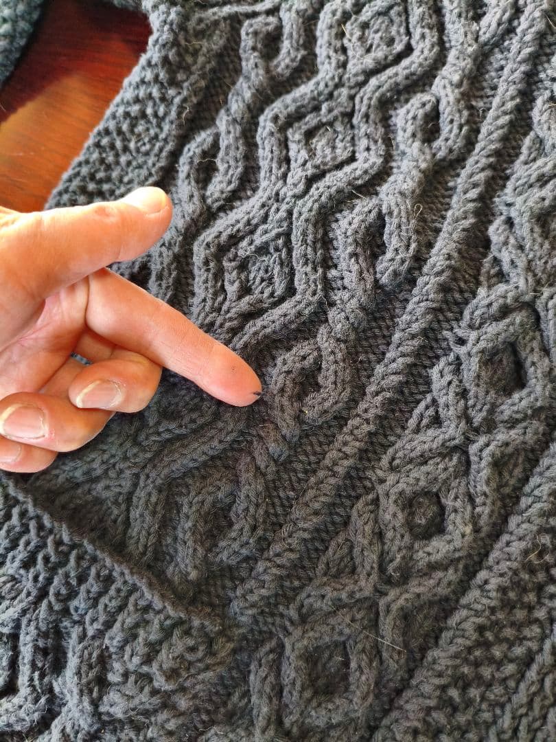 インバーアラン3A カーディガン コットン