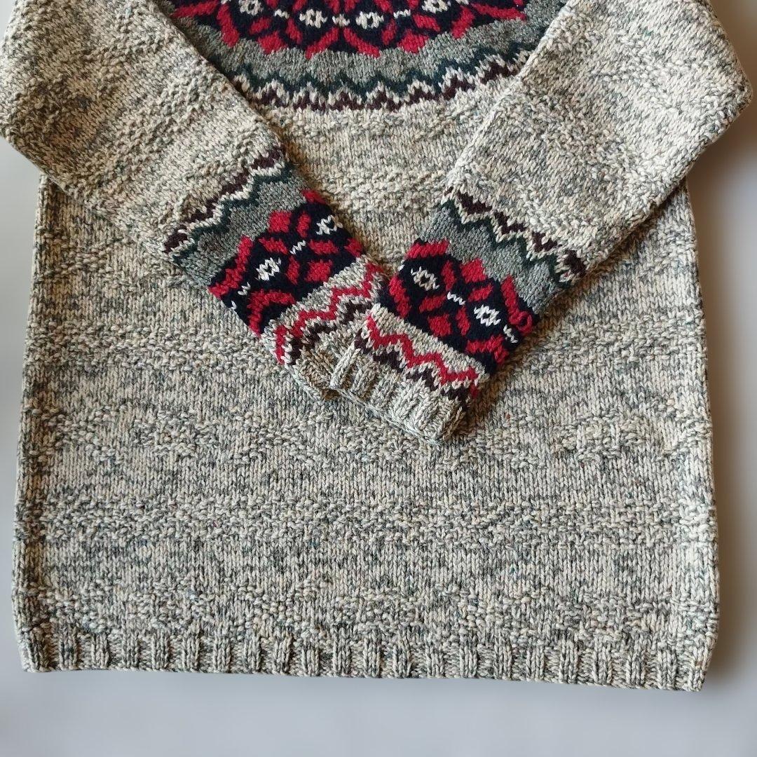 【超希少✨️美品】ラルフローレンカントリー　ノルディック ニット M