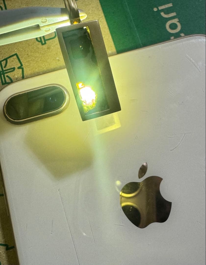 宇宙パワー セイムチャン隕石 18K金 希少 Saymchan 幸運 18k刻印