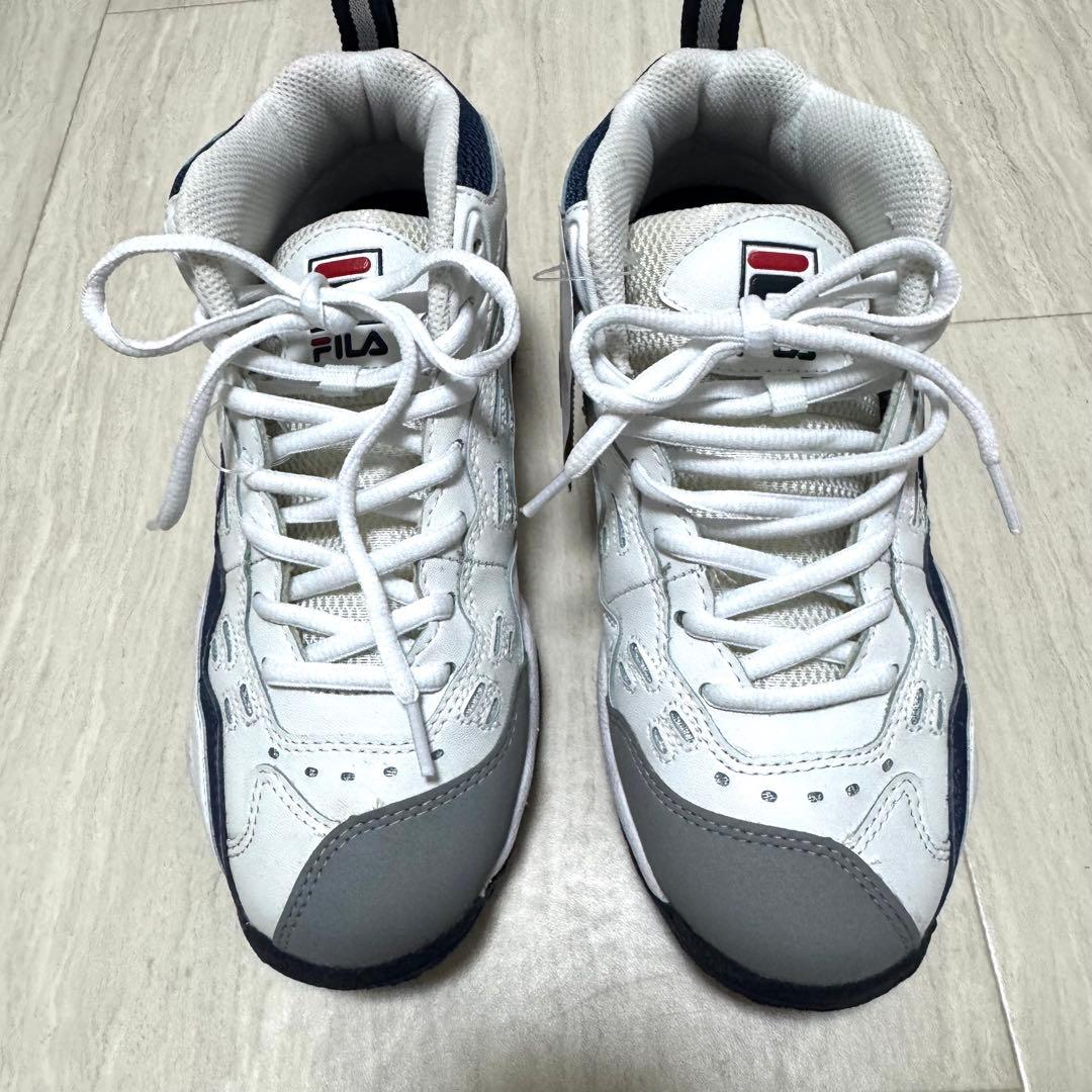 あ*き様 【極希少✨️】FILA 名作テニスシューズ 22.5㎝ マークフィリポ