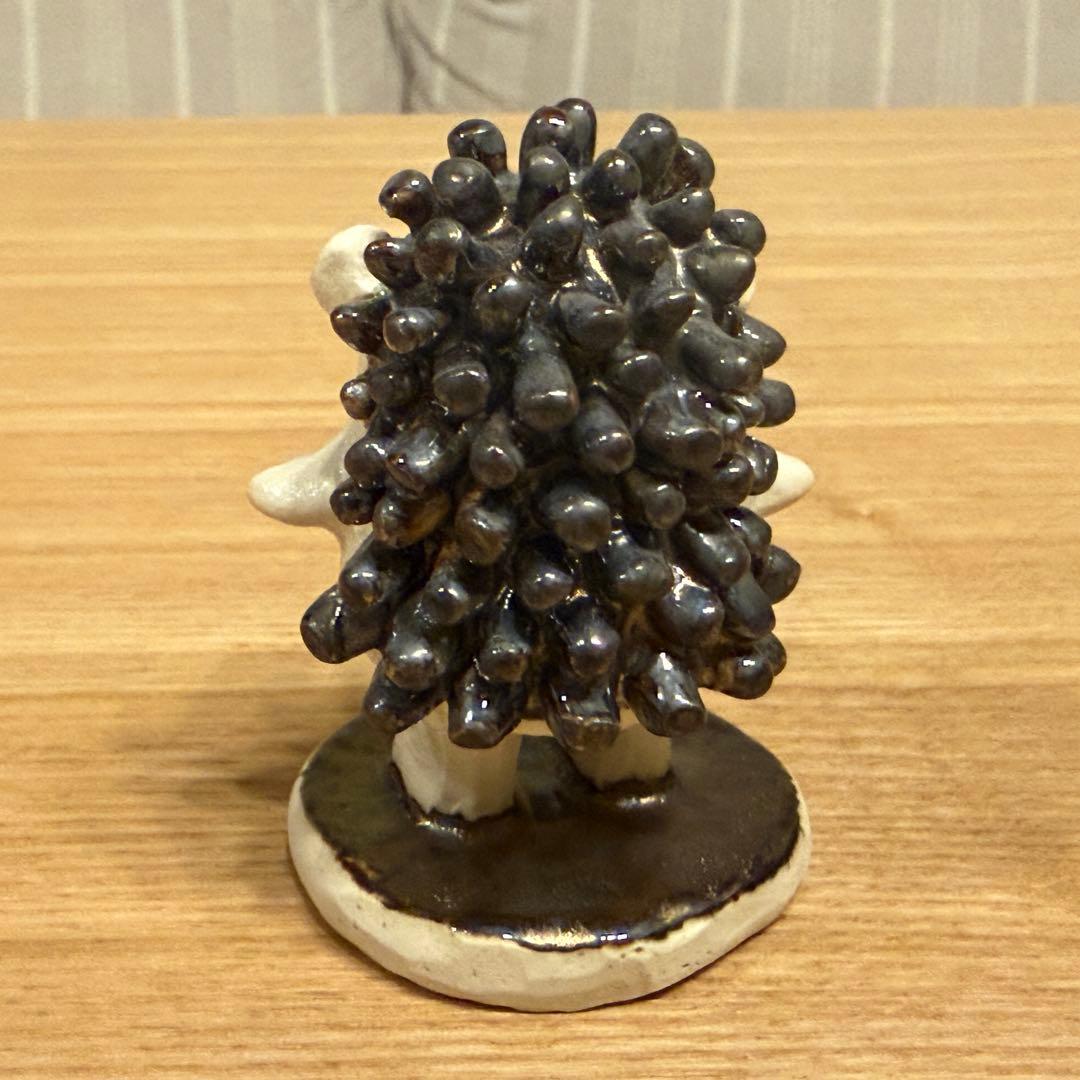 ハリネズミ　置物　中島圭一郎