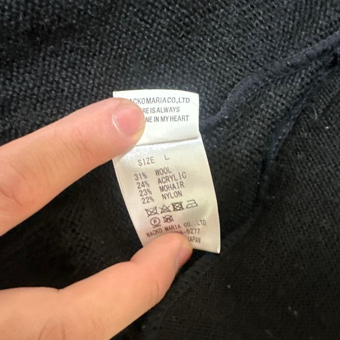 WACKOMARIA モヘアカーディガン　野村訓市着用モデル