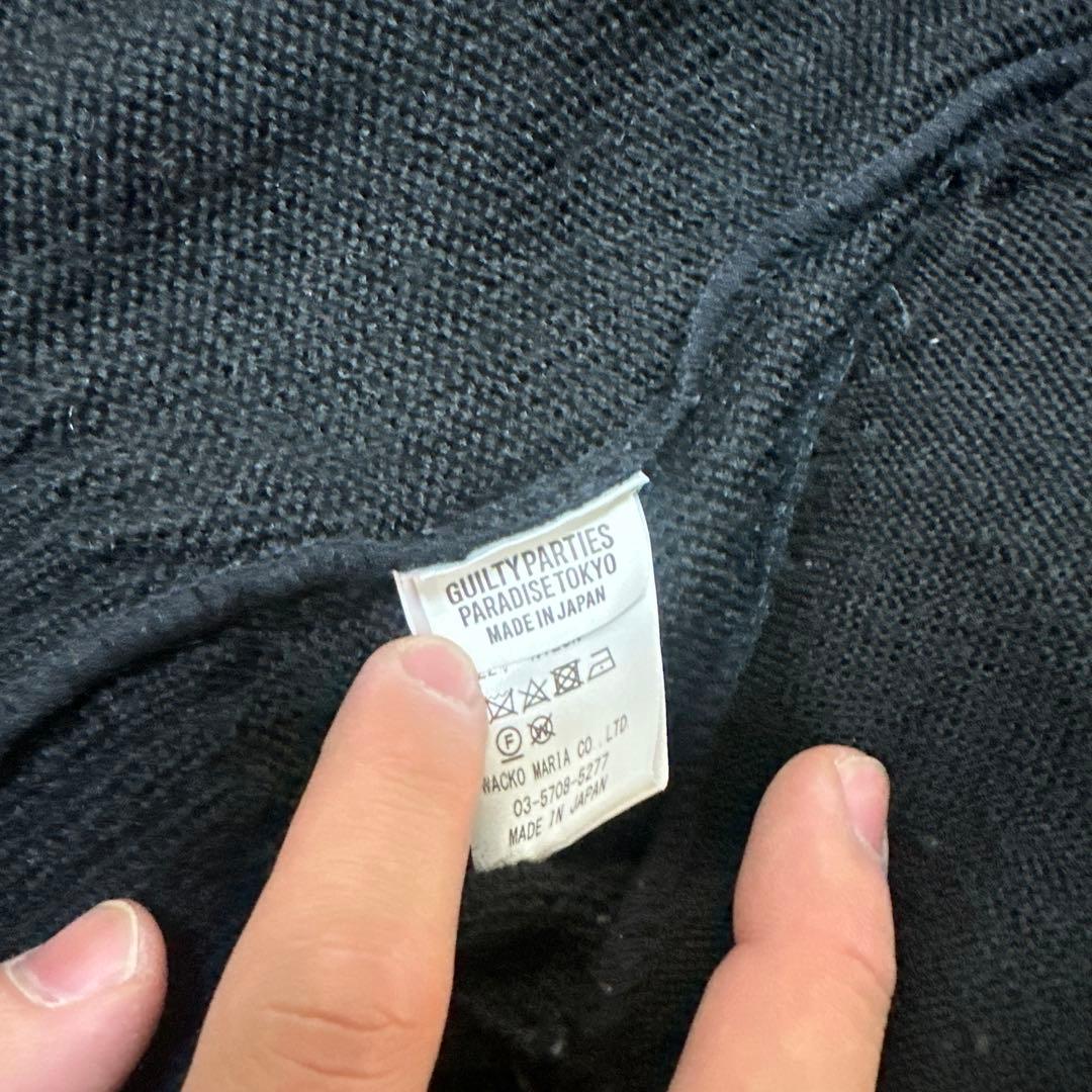 WACKOMARIA モヘアカーディガン　野村訓市着用モデル