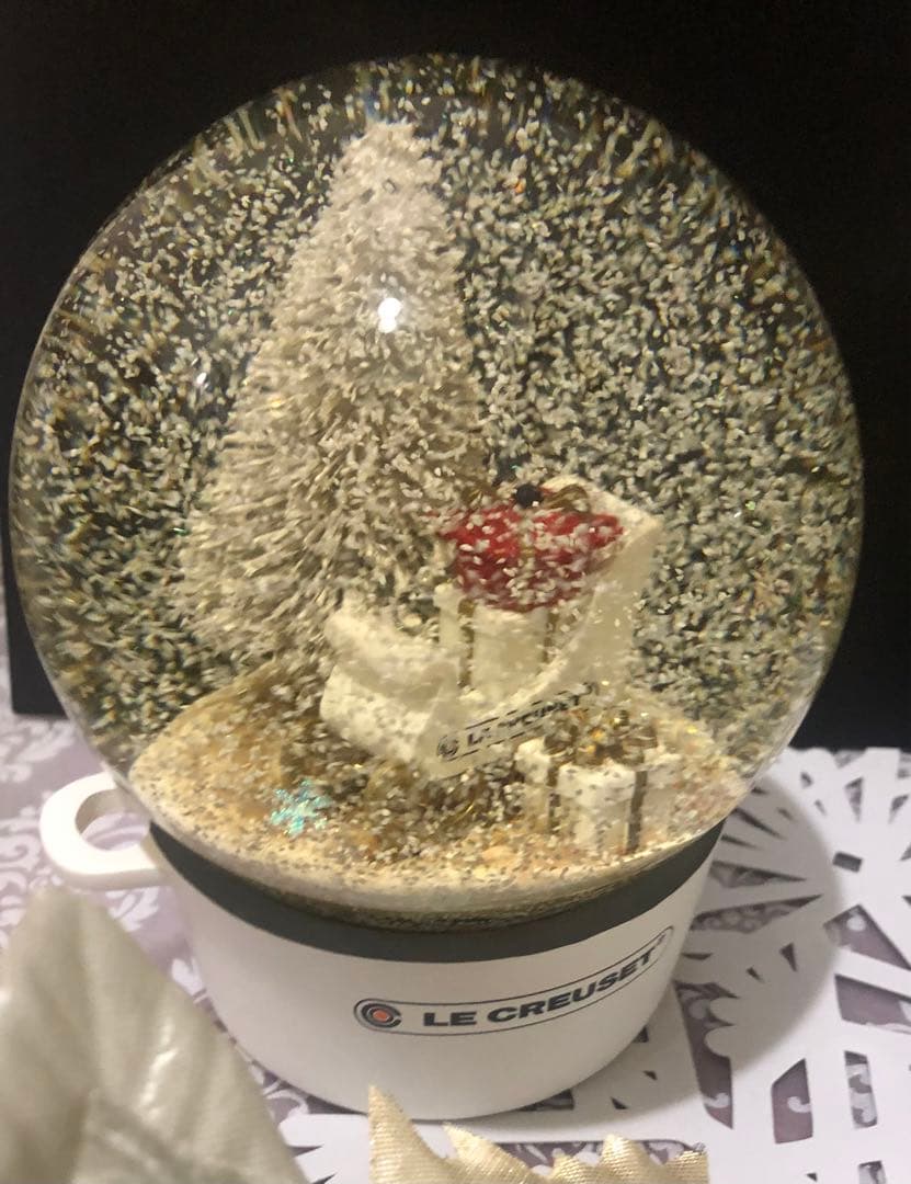 LE CREUSET ル・クルーゼ　スノードーム 2018 3種まとめ売り