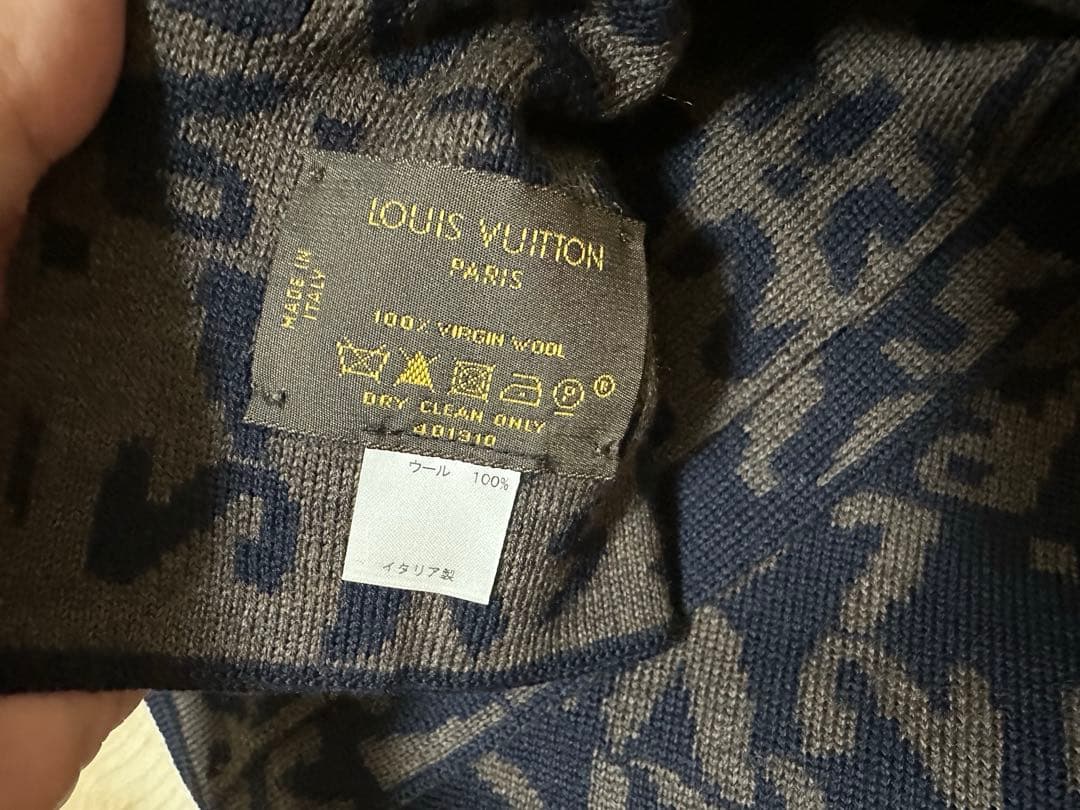 LOUIS VUITTON グラフィティ マフラー 手袋セット ヴィトン