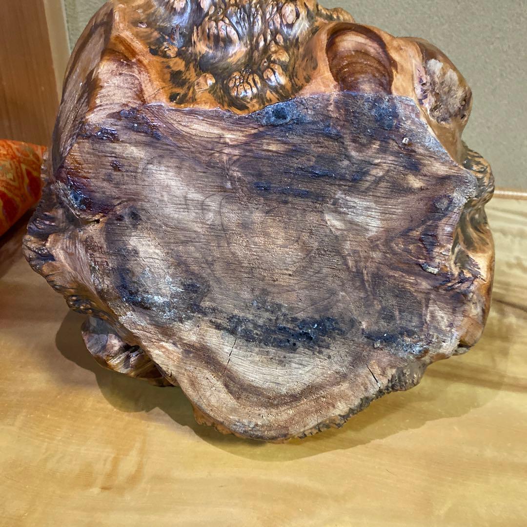 アーリー様リクエスト‼️ 木彫りのフクロウ　縁起物　置き物　インテリア オブジェ