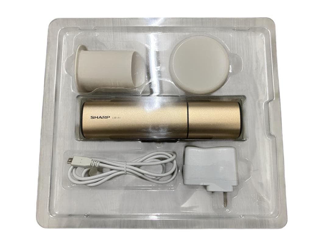 SHARP 超音波ウォッシャー ゴールド UW-A1-N