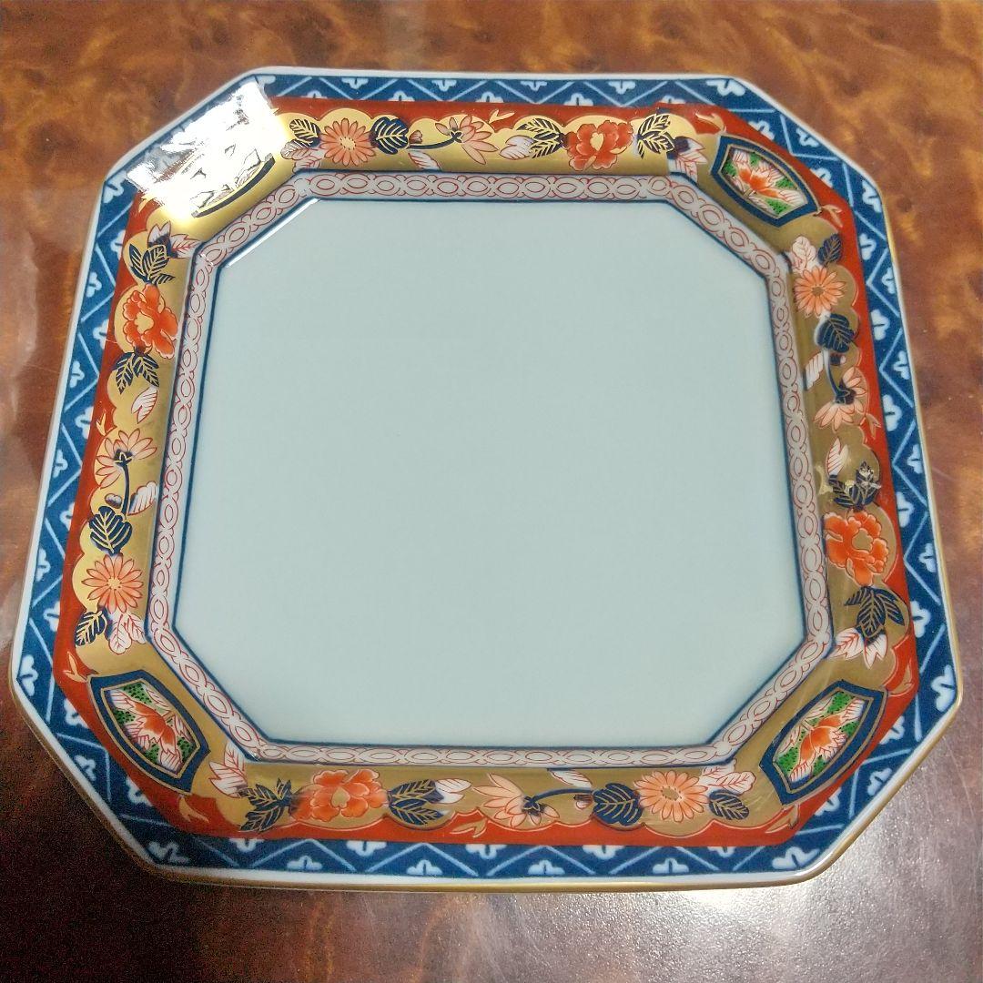 其泉窯 極錦金彩八画銘々皿揃 古伊万里