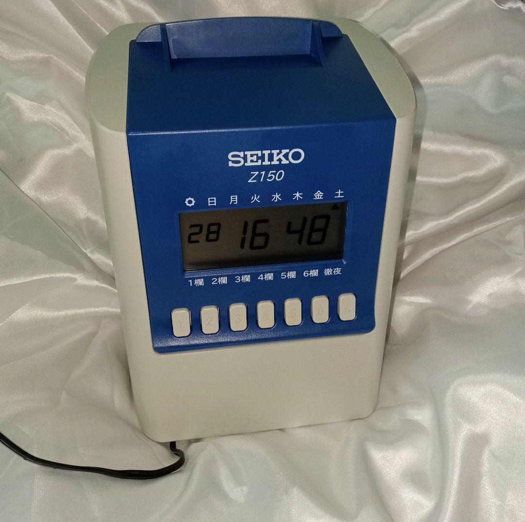 即日出荷 SEIKO タイムレコーダー ☆送料無料★ 動作.印字OKの美品★