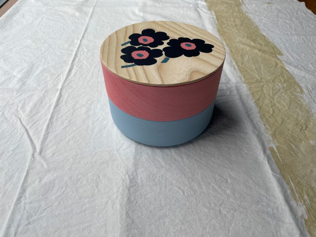 marimekko マリメッコ 伊勢丹限定ウッドボックス×畑漆器
