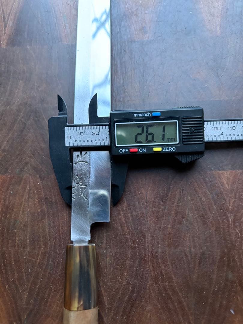 堺打刃物　正義　本焼　先丸　蛸引　300mm 包丁　尺　白鋼　刺身　和包丁