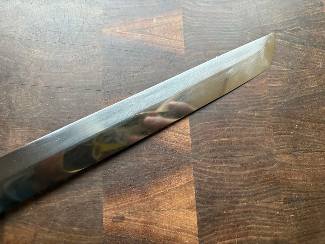 堺打刃物　正義　本焼　先丸　蛸引　300mm 包丁　尺　白鋼　刺身　和包丁