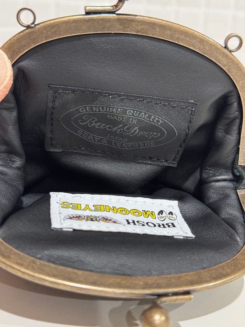 【激レア】限定品 バックドロップ ムーンアイズ BROSH がま口 財布