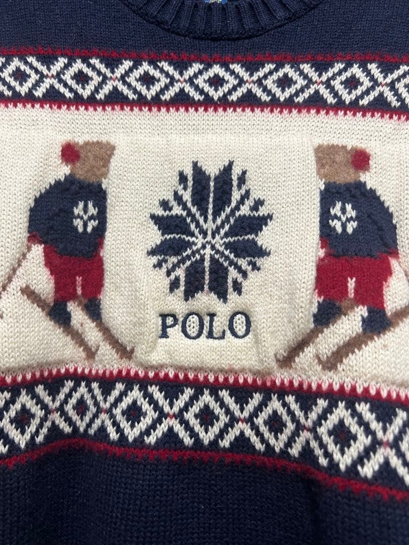親子コーデ♡ラルフローレン♡ ポロベアセーター