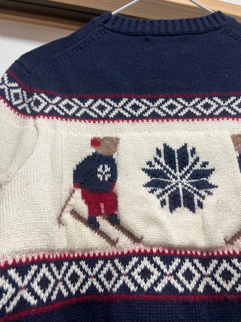 親子コーデ♡ラルフローレン♡ ポロベアセーター