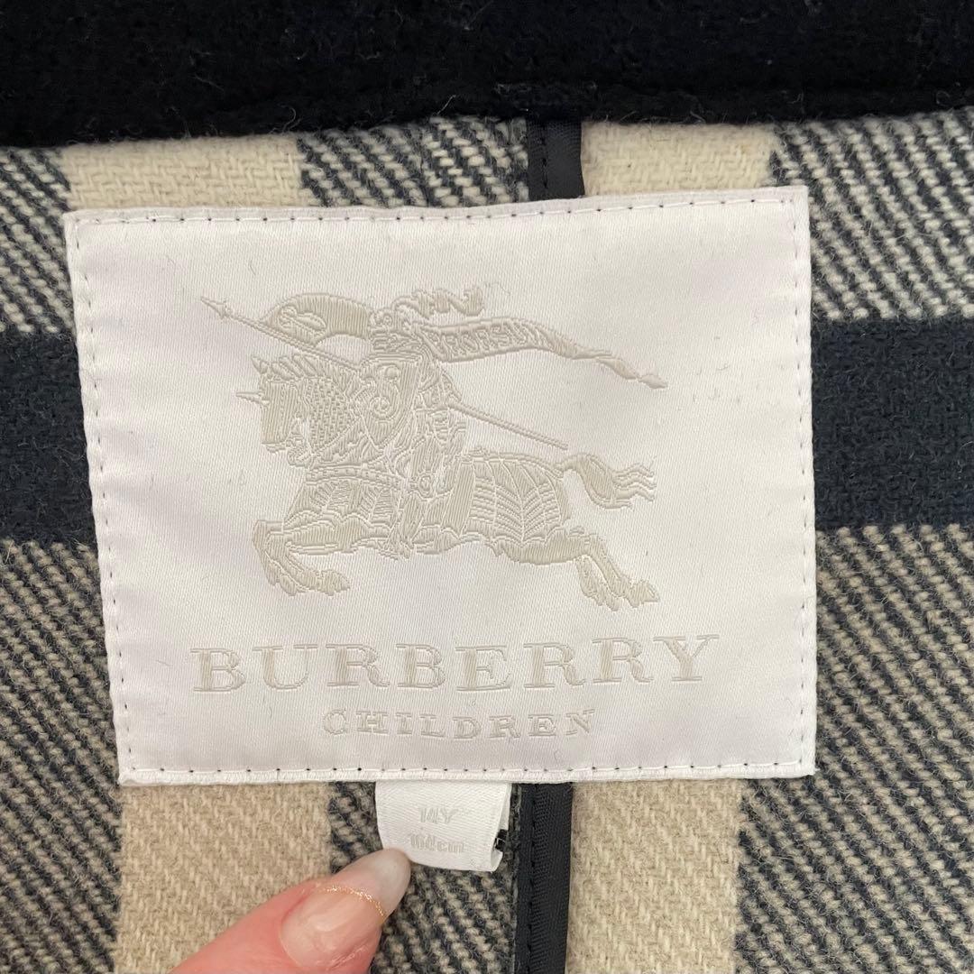【希少】BURBERRY 2WAYダッフルコート ギガチェック S相当