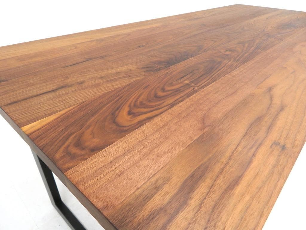 展示品　カーフ　ウォールナット　無垢材　ダイニングテーブル　北欧　モダン