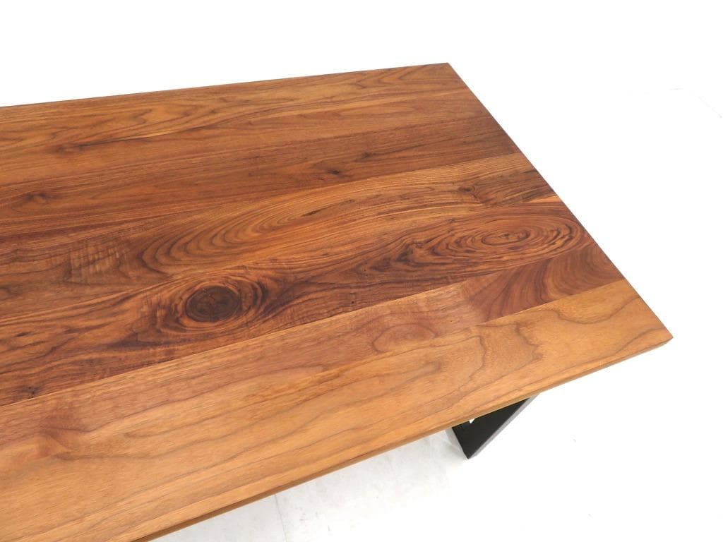 展示品　カーフ　ウォールナット　無垢材　ダイニングテーブル　北欧　モダン
