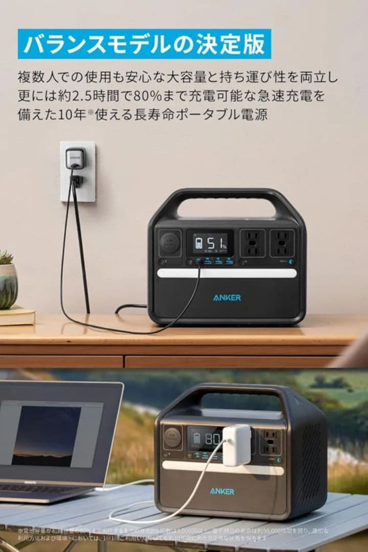 【新品未使用】Anker 535 Portable Power Station