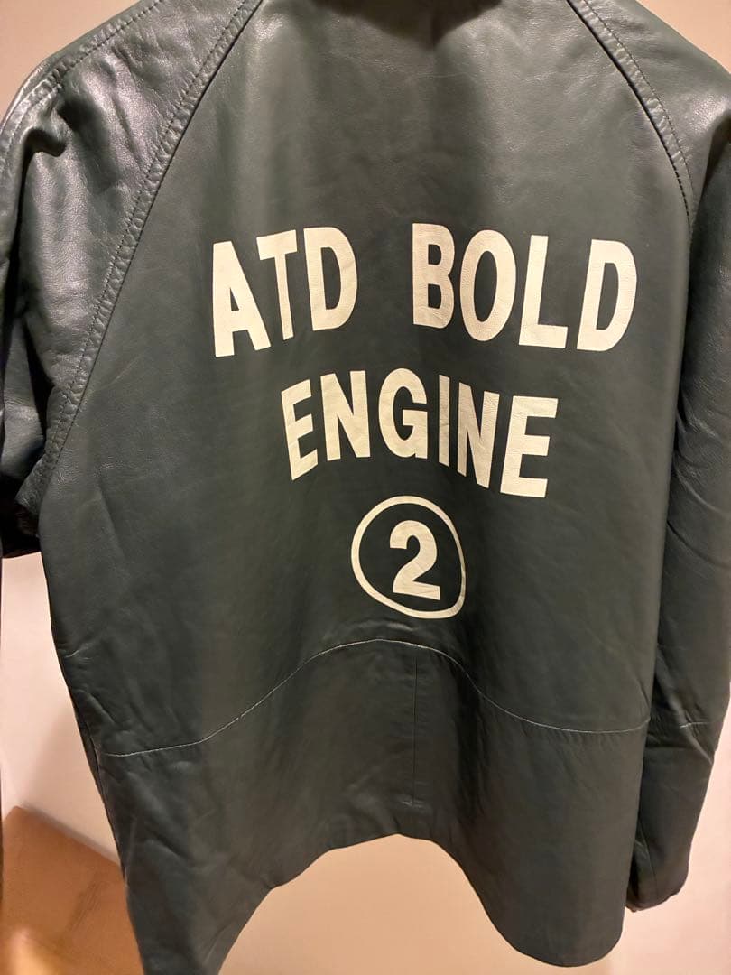 超美品　ワンオーナーAT-DIRTY シープレザージャケット