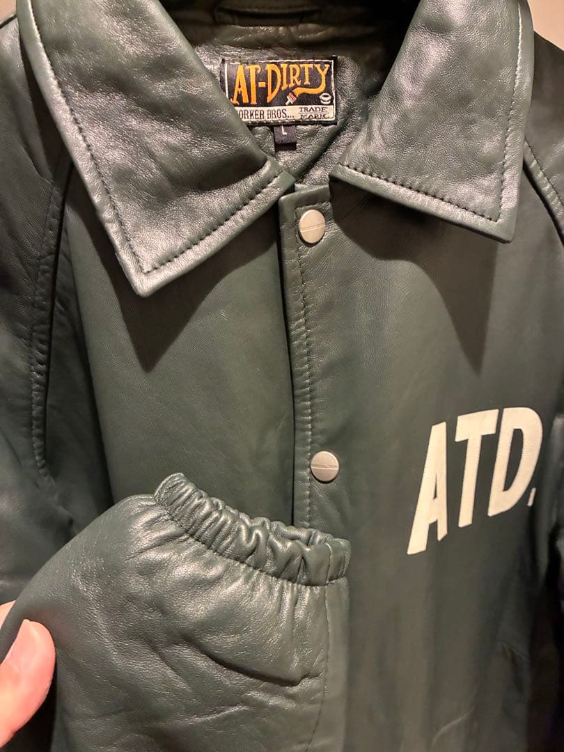 超美品　ワンオーナーAT-DIRTY シープレザージャケット